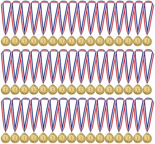 24 Парчета от Златни сертификати за премия медали Медали на победителите, Златни награди за спорт, Състезания, Партита, Правописни