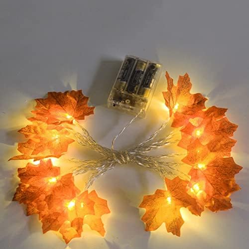 VEFSU Благодарственный Лампа под формата на Кленов Лист, Струнен Led Лампа под формата на Кленов Лист, Батерия