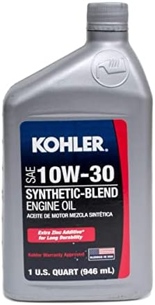 Заменя корпус на маслото на двигателя (Kohler) 12PK Kohler Командване Engine 10W-30 От (12) бутилки с капацитет от 25 357 06s