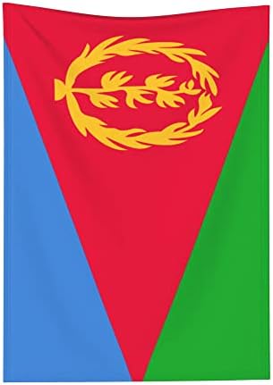 QG ZZX Флаг Eritreans Детско Одеало за Момчета И Момичета, Одеало за детско Креватче, Одеяло за Количка
