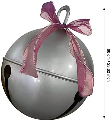 24-Инчов Гигантски Коледен Надуваем Балон От PVC, Външно Украшение, Надуваем Коледен Орнамент, Открит Градина, за Украса на