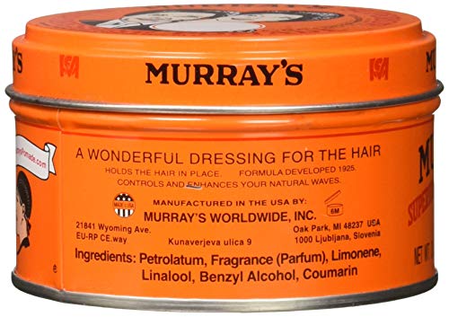 Отлична Червило за стайлинг на коса Murrey's, 3 грама - 12 броя