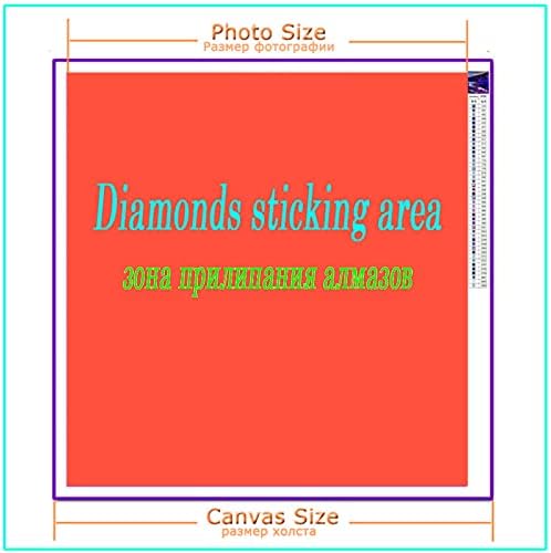 Диамантена Живопис Абстрактно Дърво Diamond Изкуство за Възрастни, САМО 5D Диамантени Точки Комплекти 36x71