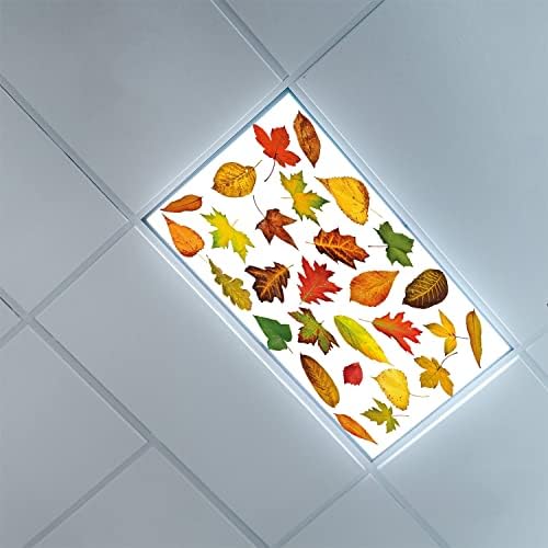 Седалките за луминесцентни лампи за по-хладно кабинет-Фигура Есенни листа-Калъфи за луминесцентни лампи за по-хладно кабинет-Окачен