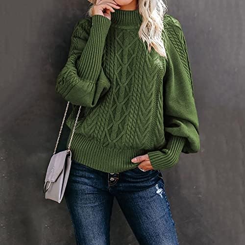 Ymosrh, Дамски Пуловери, Ежедневието на Обикновен Пуловер, Комплект с кръгло деколте, Топъл Пуловер с дълги ръкави, Дълги