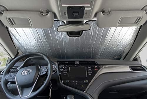 YelloPro Auto Custom Fit Авто Отразяващи сенника на предното стъкло за 2018 2019 2020 2021 2022 2023 Toyota Camry LE XLE Hybrid