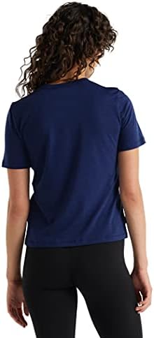 Дамски основна Ежедневна Тениска от вълна Централна тип Icebreaker Merino Stack с къс ръкав