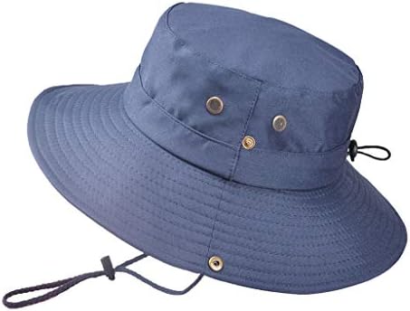 Бейзболна шапка Мъжка Регулируема Шапка Boonie Bucket Outdoor Solid Hat Защита Риболовна Шапка за Жени