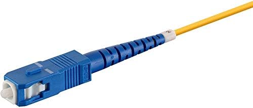 Оптичен кабел Monoprice - 7 m (Метър) - SC/UPC-SC/UPC, G657A1, един режим, Симплексный, 2 мм, PVC, 138436, Жълт