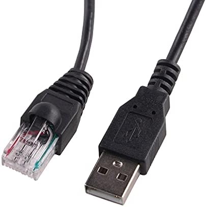 Кабел APC USB кабел за управление RJ50 за интелигентни ПРОЗОРЦИ 940-0127B, 940-0127C и 940-0127E APC Back-UPS CS BK350 BX1500 BX1300G (16)
