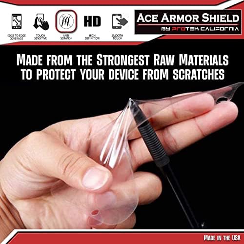 8 Опаковки със защитно фолио Ace Armor Shield от край до край, съвместима с Garmin Vivosmart 5