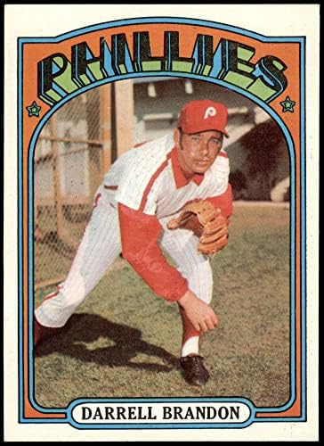 1972 Topps # 283 Дарел Брендън Филаделфия Филис (Бейзболна картичка) NM / MT + Филис