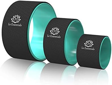 Комплект гуми за йога Le Essentials е Най - трайно и удобно носещ колелото за йога Dharma - 3 опаковки от болки в гърба