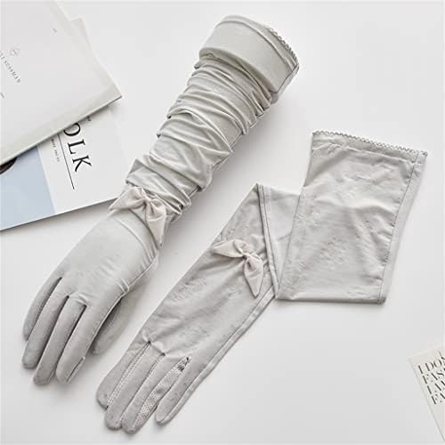 SDFGH Дълги Дантелени ръкавици от Ледената коприна, Летни дамски Ръкавици за шофиране, ръкав за ръце, ръкав за