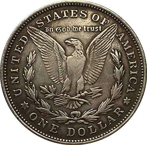 Копие монети Долара Морган САЩ 1891 г. за Домашен интериор на Офис