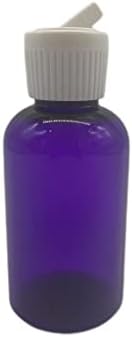 Natural Farms 2 унции Purple Boston БЕЗ BPA - Бостонские бутилка - 24 опаковки на Празни контейнери за Еднократна