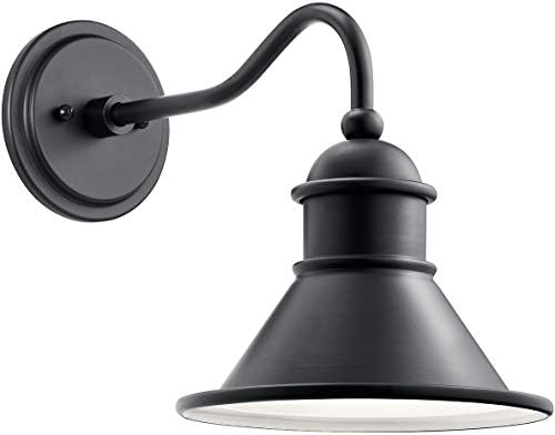 Външен стенен монтаж лампа Kichler Northland 12 1 Light черен цвят