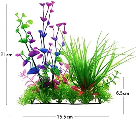 TJLSS растения Аквариум за Декорация на Плевели Бижута и Аксесоари Аквариум Озеленяване декор Пластмасови