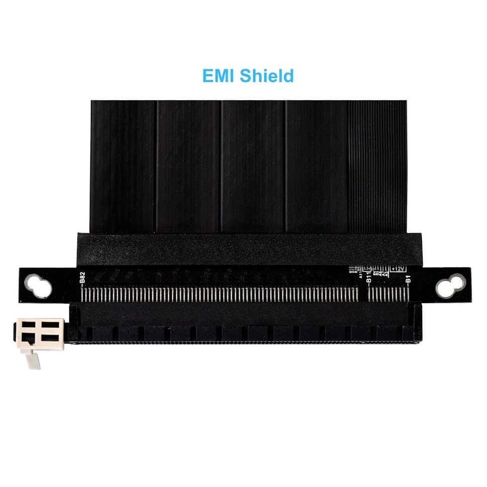 (LIAN Li LI) Кабел LIANLI PW-PCI-4-60 O11 EVO Dynamic Опция PCI-e 4.0 Странично, черен, Дължина на кабела: 23,6 инча