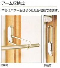 Простор за дрехи Kawaguchi Giken ще се инсталира на зми-LB-за помещения, мрежа за маркучи, светло-бронзов, 1