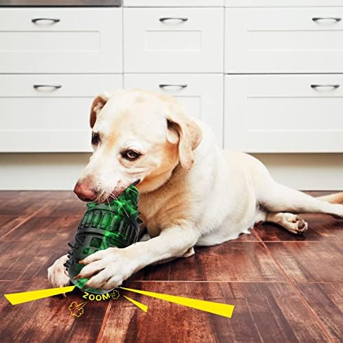 Homipooty 2 Дъвчащи играчки за кучета Големи и Средни породи, Почти Неразрушаемые, Писклив, Интерактивни, от дълготраен естествен