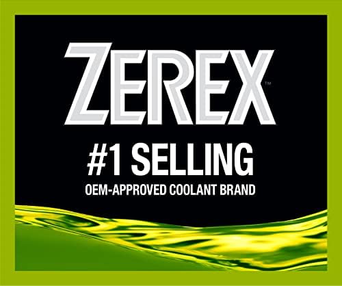 Zerex Оригинален Зелен Антифриз с ниско съдържание на силикати/Охлаждаща течност 1 GA