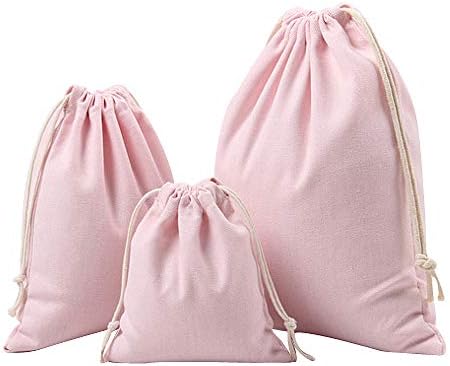 RUIH Сладко Розово Модел Холщовые Торбички На съвсем малък Подарък Муслиновая Чанта-Саше