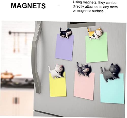 SOLUSTRE 9 бр. Котка Магнит за хладилник Магнити за Хладилник за Деца Магнитни Играчки за деца Коте Играчки за деца Магнити