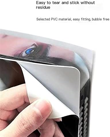 FXCON Аниме за PS5 Дигиталното издание на Кожата за конзоли и контролери Vinyl Стикер Здрава, устойчива на надраскване, съвместим за P-S5 35852 Без мехурчета