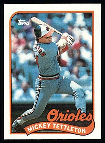 1989 Topps # 521 Мики Теттлтон Балтимор Ориълс (Бейзболна картичка) Ню Йорк / MT Orioles