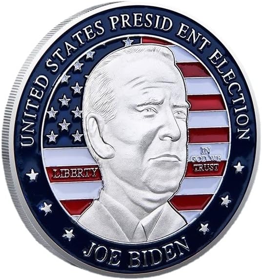 Изборите за президент на САЩ 2021 Байдън Възпоменателна монета Златен цвят Challenge Монети Златни монети с колекционерска