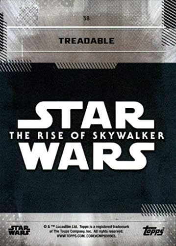 2019 Topps Star Wars The Rise of Skywalker Първата серия 58 Търговска карта за преминаване на