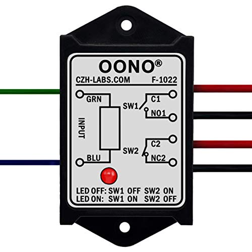 Модул реле мощност OONO DPST 1NO 1NC на 8 Ампера, Управляващо напрежение ac 110-115-120 В