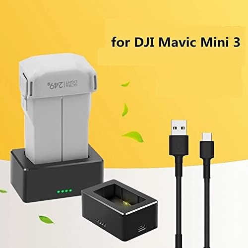 MOOKEENONE Преносим 40 W QC3.0 PD Бързо Зарядно USB Адаптер за Док-Хъб за DJI Mavic Mini Pro 3