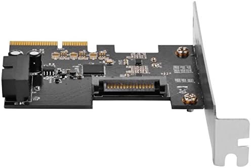 Технология SilverStone USB 3.1 PCIe Gen2 Карта с Вътрешен 19-пинов конектор, Плюс Pericom ReDriver ECU04-E
