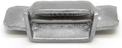 Закопчалка за ушек от неръждаема стомана 3/4 304 за общо обвязывания - Опаковка от 50 броя