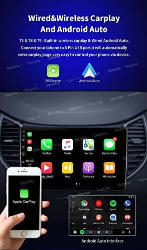 9 Андроид 10 в арматурното табло на автомобила стерео радио подходящ за Suzuki Vitara Brezza 17 18 19 GPS Навигационен