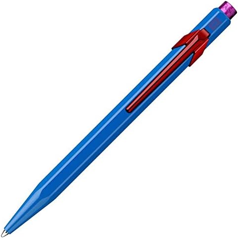 Химикалка химикалка Caran d ' Ache 849 Каза за своя стил, брой 2, кобальтово-син