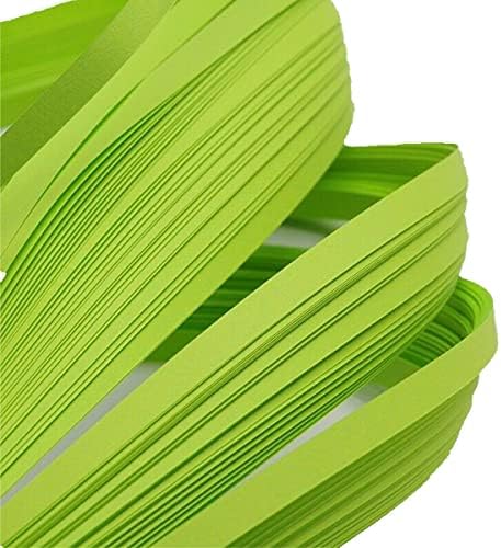 Лесно PaperArt Зелени Хартиени ленти за Квиллинга 7 мм Хартиени ленти за Квиллинга 7 мм, 120 бр /пакет Дължина 21,2 инча (7