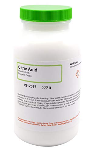 Монохидрат на лимонена киселина като реагент, 500 g - The Curated Chemical Collection