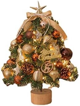 Мини Комплект Коледна украса FARZI Коледно Дърво със Светлини