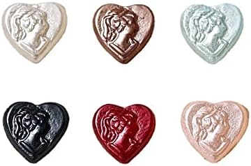 HJKOGH 50 Броя Нийл арт във формата на сърце За момичета, Красива Прическа, Страхотна Декорация За нокти От
