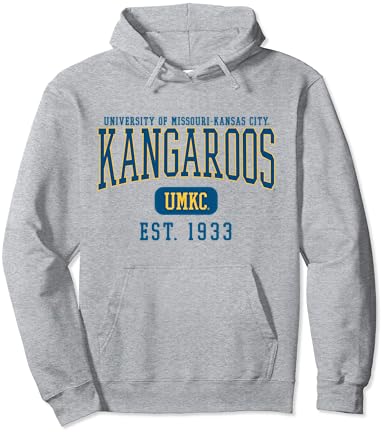 Университета на Мисури в Канзас Сити UMKC Est. Дата на Пуловер Hoody С качулка