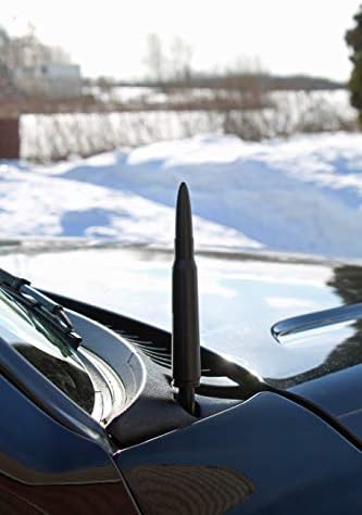 AntennaMastsRus - Произведено в САЩ - Алуминиева антена с куршум 50 калибър е съвместима с Ford F-250 Super Duty (2017-2023)