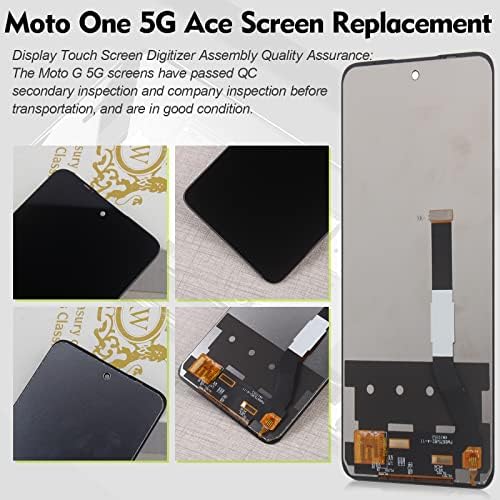 Подмяна на екрана OCOLOR за Motorola Moto One 5G Ace XT2113 Moto G 5G 6,7 LCD сензорен дисплей, Дигитайзер, сглобени
