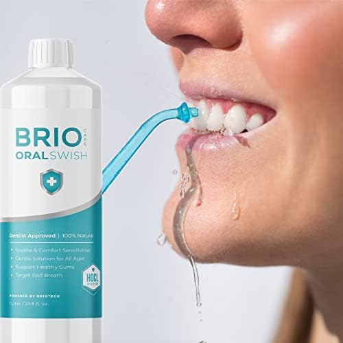Суперокисляющий физиологичен разтвор BRIOTECH (SOS), напълно натурален омекотители за хигиена на устната кухина професионален клас Pure HOCl, се бори с неприятна миризма от