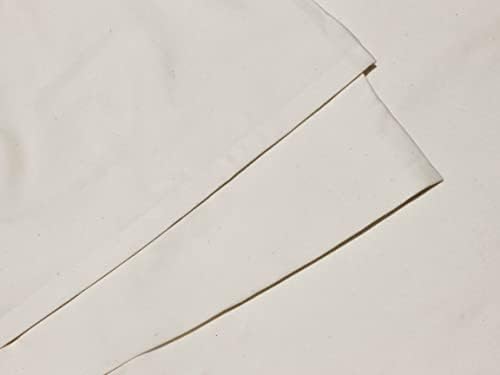 Калъфка за възглавница от органичен памук със стандартен размер - Комплект от 2-те небеленых, мръсно-бели, не