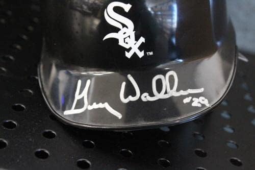 Мини-Каска с автограф Грег Уокър с автограф White Sox Auto PSA/DNA AJ69446 - Мини-Каски MLB с автограф
