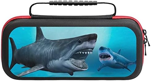Калъф Shark за Носене Switch Lite, Преносима Чанта за Съхранение на Аксесоари и Игри