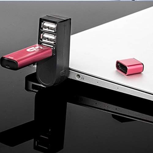 UXZDX 1 бр. Високоскоростен USB 2,0/3,0 hub Мулти USB Сплитер 4 порта, Удължител за Няколко USB-Разширители Компютърни Аксесоари